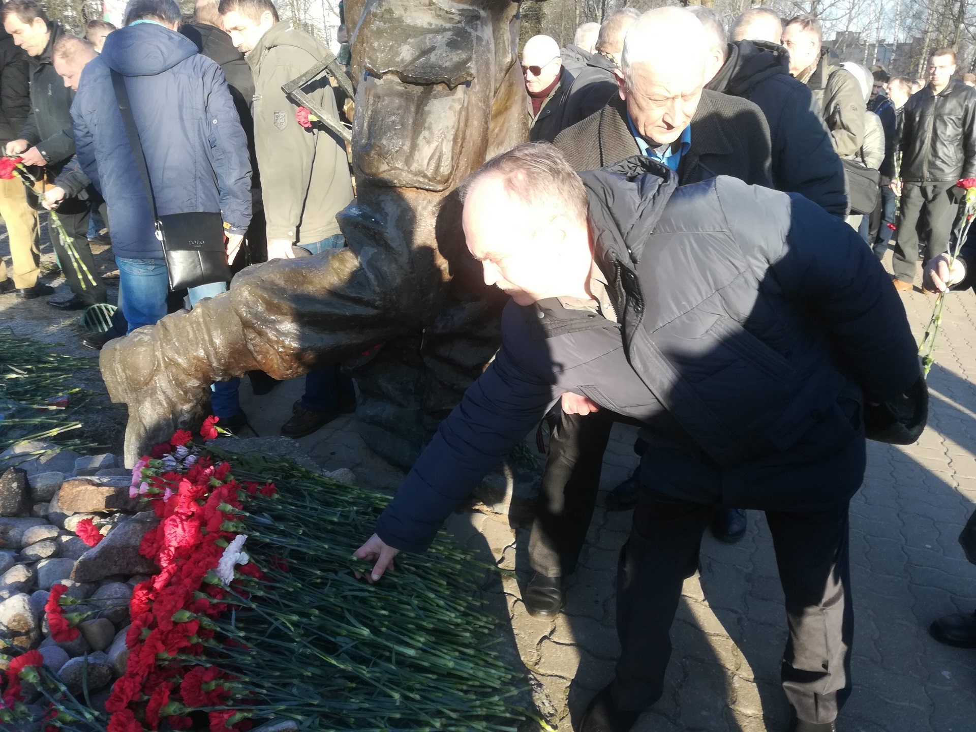 Митинг, посвященный выводу войск из Афганистана