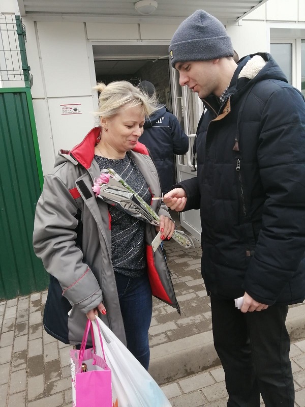 Поздравительная акция на ОАО «БЗМП»
