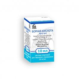 Борная кислота, раствор