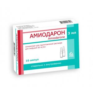 Амиодарон, раствор для инфузий