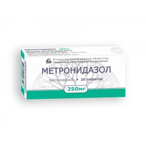 Метронидазол, таблетки