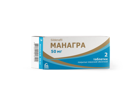 Манагра, таблетки