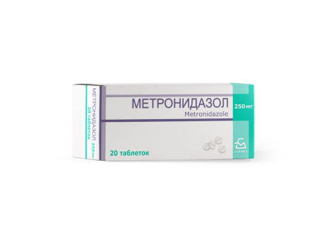 Метронидазол, таблетки