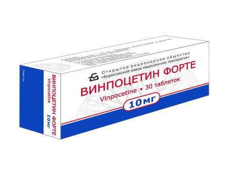 Винпоцетин форте, таблетки